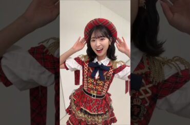 AKB48 山内瑞葵 20周年 新衣装で#Oh_my_pumpkin ♥️👑