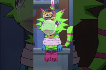 僕たちの一週間分の食料がパーです／「#DIGIMON   BEATBREAK」第3話『合わせ鏡』より