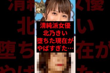 清純派女優北乃きい堕ちた現在がやばすぎた...
