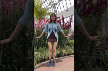 松田里奈 写真集発売まであと38日！植物園シーンの衣装を紹介してくれました♪1st写真集まつりの時間 1月20日発売！