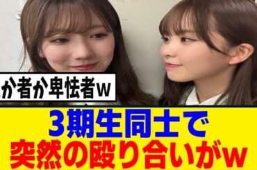 [櫻坂46]3期生、愚か者or卑怯者論争が勃発ｗｗｗ