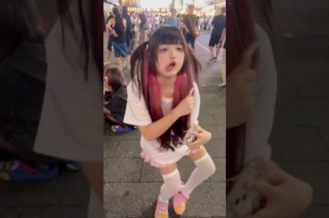 トー横のアイドルww  #shorts #トー横 #地雷系 #地雷女 #コンカフェ #ぴえん #ゆりにゃ #ホスト