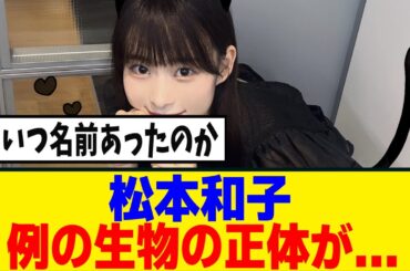 [櫻坂46]松本和子、Buddiesをザワつかせた、めじるしチャームの正体が判明！！！