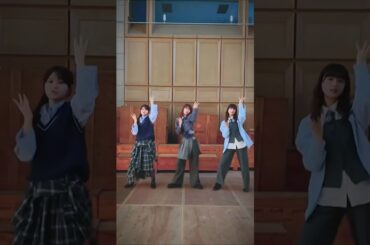 アンダラまであと3日✨「純粋とは何か？」3期生で踊ってみた🕺💙#伊藤理々杏#岩本蓮加#吉田綾乃クリスティー#乃木坂46