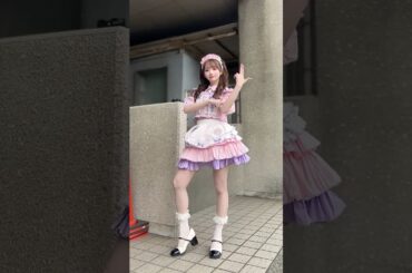 令和にパラパラ踊ったよ😎ダイナー衣装可愛い🍨🎀 #パラパラ #parapara #踊ってみた #イコラブ #大谷映美里