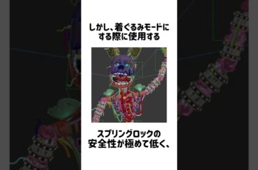 画期的(笑)スーツに関する雑学#shorts #fnaf #fivenightsatfreddys #ファイブナイツアットフレディーズ #雑学