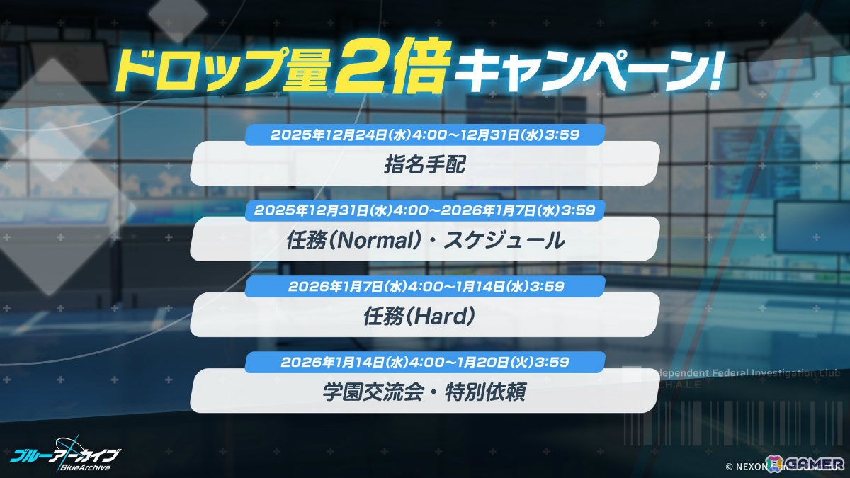 「ブルアカ」忍術研究部のイベント「不忍ノ道～ファッションショー警護任務！の巻～」が開催！他プレイヤーのカフェの家具配置をコピーできる機能も実装の画像