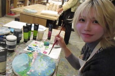 モネ睡蓮を描いてみた🪷