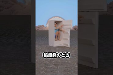 冷蔵庫の中なら核爆発でも安全でしょうか？#ゆっくり解説 #核爆発##冷蔵庫 #インディ・ジョーンズ