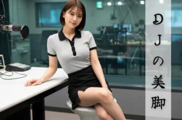 ラジオDJのパンスト美脚と華麗な衣替え