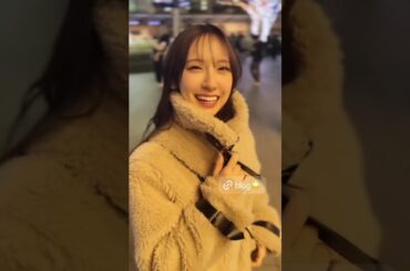 金村美玖 彼女風なおみくちゃんとクリスマスマーケット♪Instagram 日向坂46