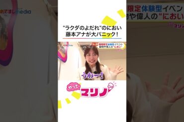 ラクダのよだれはどんなにおい？テレビ初公開！話題の期間限定・体験型イベントで #藤本万梨乃 アナが大パニック！「完璧」ナースコスプレにも挑戦 #めざましテレビ #やってマリノ