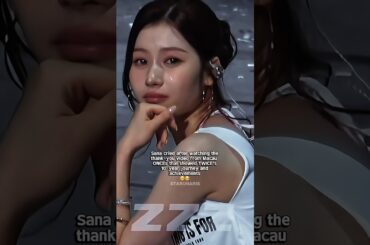 SANA is crying🤧 #사나 #サナ #sana #twice #twicesana #트와이스 #トゥワイス #apt #fyp #viralvideo #shorts #fypシ
