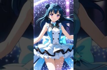 魔法で魔法少女に変身する津島善子#ラブライブ！#ラブライブサンシャイン #津島善子