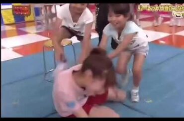 AKB加藤玲奈 くすぐられて大悶絶