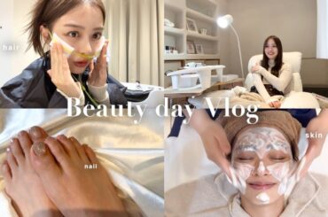 【美容Vlog】メンテナンスDAY💆🏻‍♀️✨行きつけサロン紹介するよ〜💅🧴