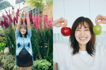 櫻坂46 松田里奈、オークランドの植物園で「お花ポーズ」　1st写真集『まつりの時間』先行カット公開｜Real Sound｜リアルサウンド ブック