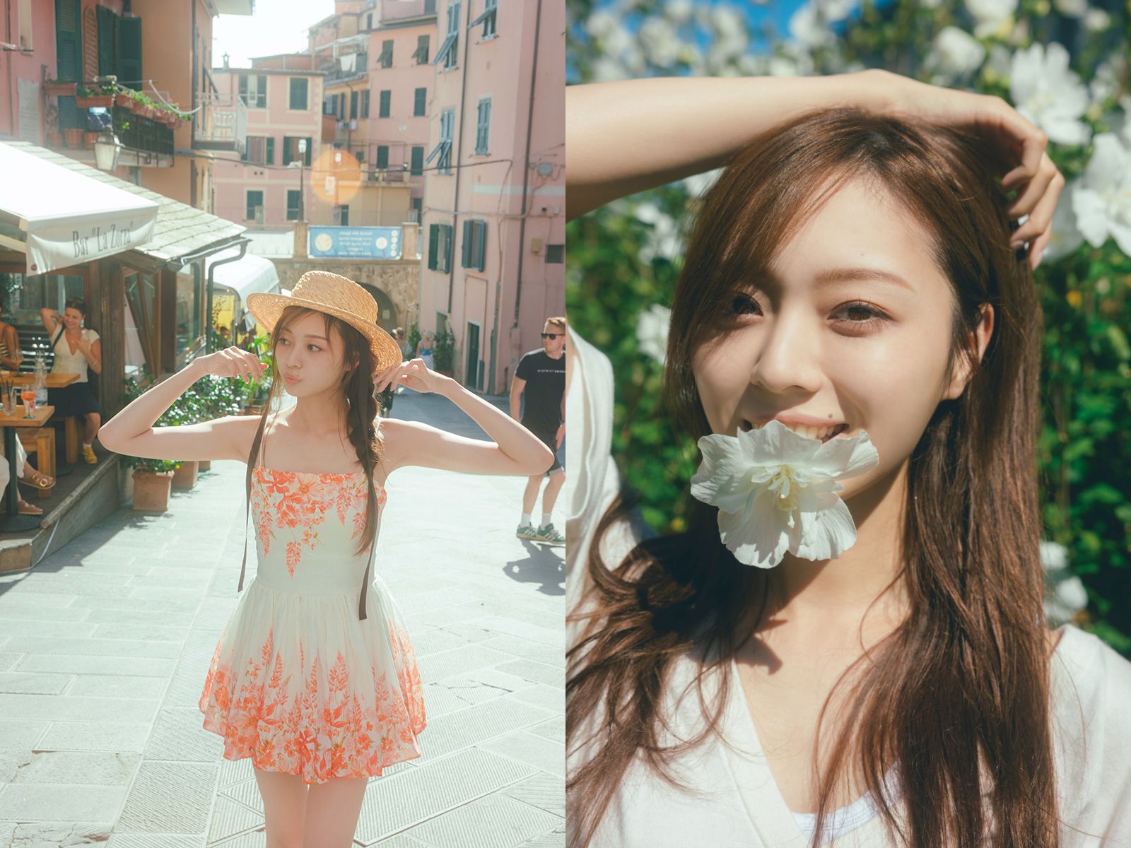 乃木坂46 梅澤美波、オレンジのワンピース姿で街ブラ 2nd写真集先行カットが公開|Real Sound|リアルサウンド ブック 乃木坂46梅澤美波 ワンピ姿が公開