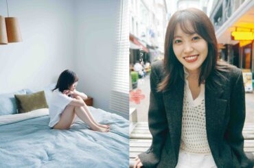 櫻坂46 松田里奈、夕日の輝くビーチシーンでただずむ　1st写真集の裏表紙4パターンが公開｜Real Sound｜リアルサウンド ブック