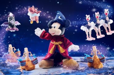 ディズニー映画『ファンタジア』新コレクション登場！ぬいぐるみ＆ファッションアイテムなど展開 | cinemacafe.net