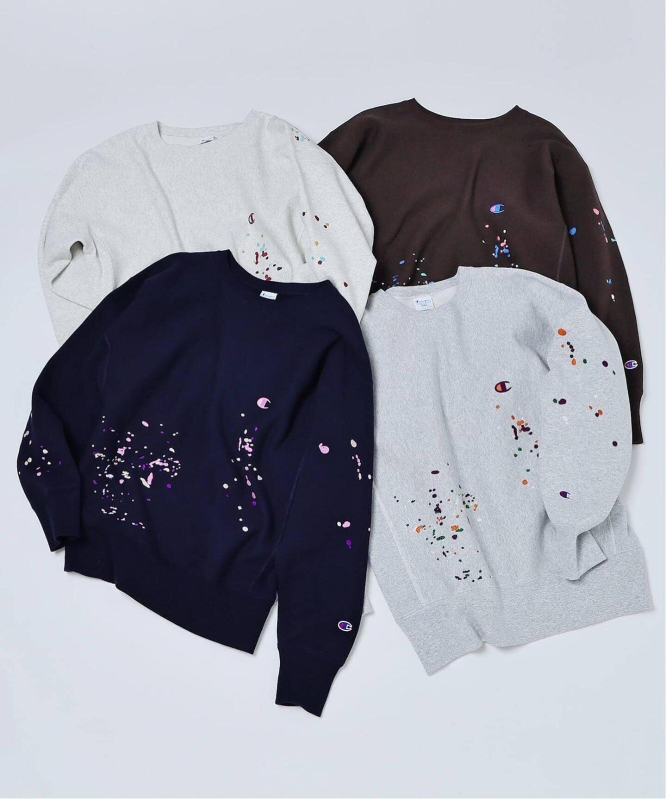 リバースウィーブ 刺繍スプラッシュ スウェット 17,050円