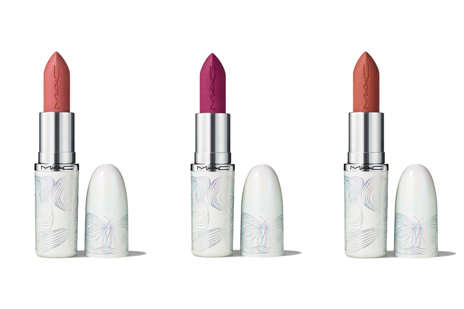 マキシマル シルキー マット リップスティック 3.5g ベアフット,ジュース ラズベリー,ホワール 各4,400円＜限定品＞