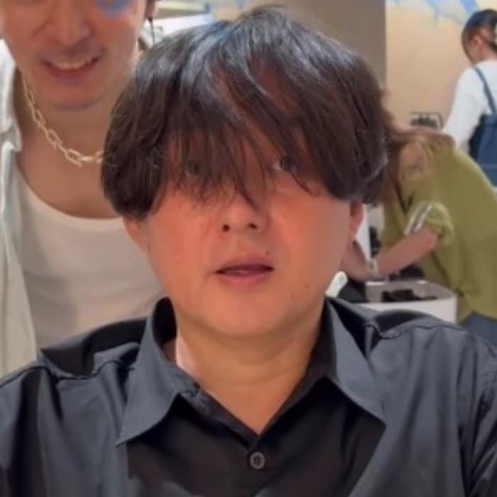 【大変身】お子さんの運動会を控えたパパがパーマで大胆イメチェン！「おおー！」と大満足