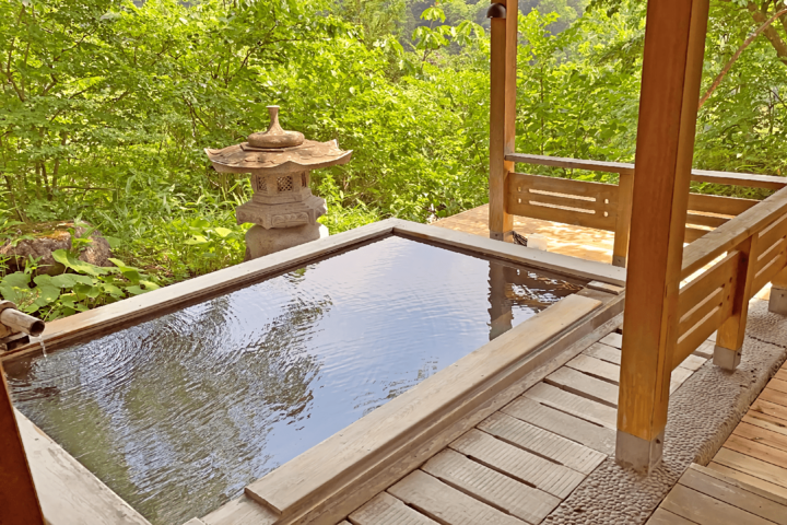 特別室「松島」の露天風呂