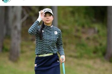 女子ゴルフの菅楓華、ロングヘアおろして笑顔...「アイドルや」「可愛すぎるーっ」　ラウンド中と雰囲気変わって: J-CAST ニュース
