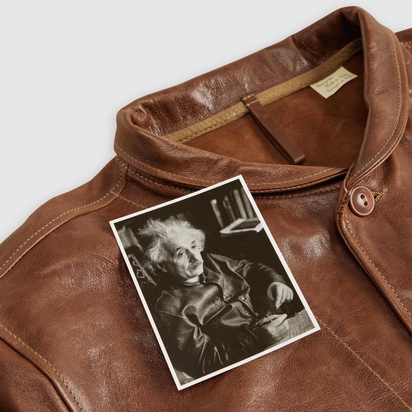 「アインシュタインレザージャケット」165,000円