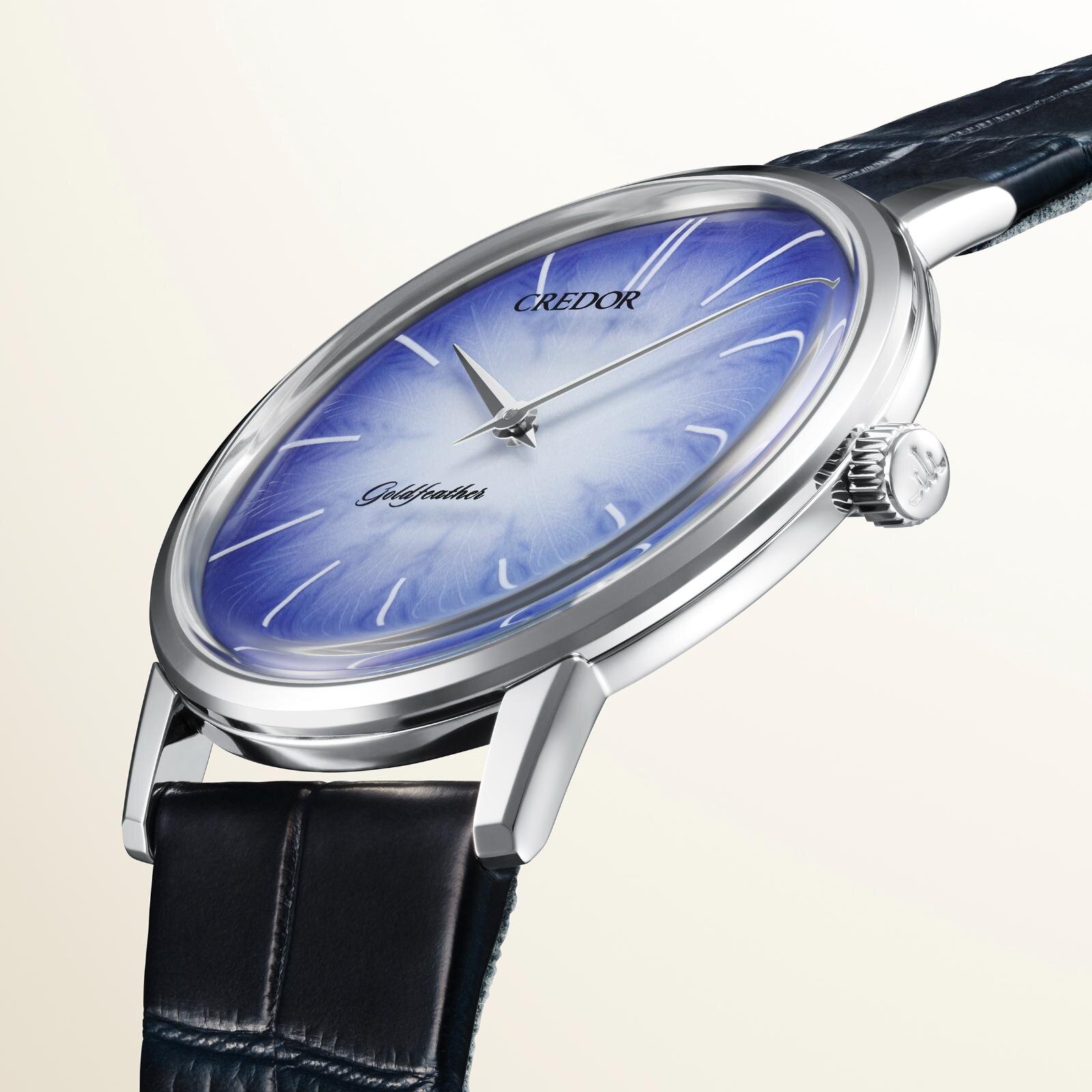 クレドール ゴールドフェザー 伊万里鍋島焼ダイヤル 限定モデル 1,980,000円