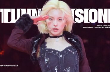 251225 있지 예지 직캠 4K 'TUNNEL VISION' (ITZY YEJI FANCAM) | SBS Gayo Daejeon 2025