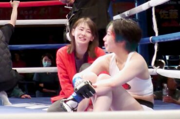 北川景子、リングに上がり格闘シーン後の森田望智にそっと寄り添う／映画『ナイトフラワー』メイキング映像