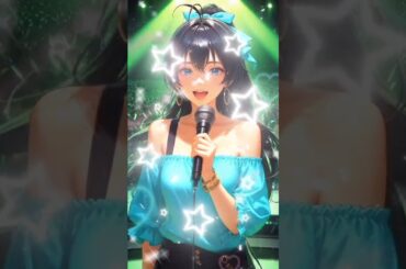 AI動画 アイドルマスター 我那覇 響 VC 沼倉愛美 Pon De Beach 20秒 ショート Hedra AI