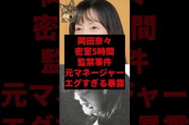 岡田奈々密室5時間監禁事件、元マネージャーがエグすぎる暴露