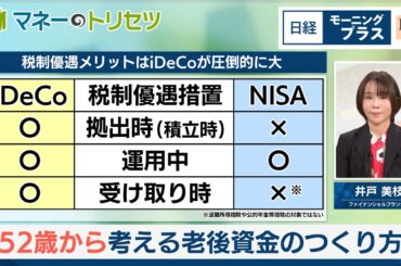 52歳から考える老後資金のつくり方【日経モープラFT】