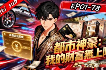 2026最新連載⚡都市神豪：我的財富無上限 1-78 ⚔️重生18歲，我綁定「消費返現系統」！花錢越狠賺得越瘋，豪車豪宅全收，直到系統開始失控…我才發現這不是一場普通爽局！#男频 #系统流 #重生逆襲