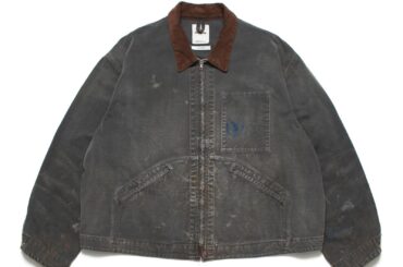 ビームス×バウ ワウの“ヴィンテージ風”ダックジャケット、ワークウェアのダメージを再現 - ファッションプレス