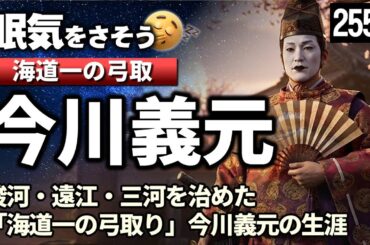 今川義元 の一生をゆっくりたどる長編歴史物語｜桶狭間で散った「海道一の弓取り」の真実の姿　【睡眠用 ぐっすり】