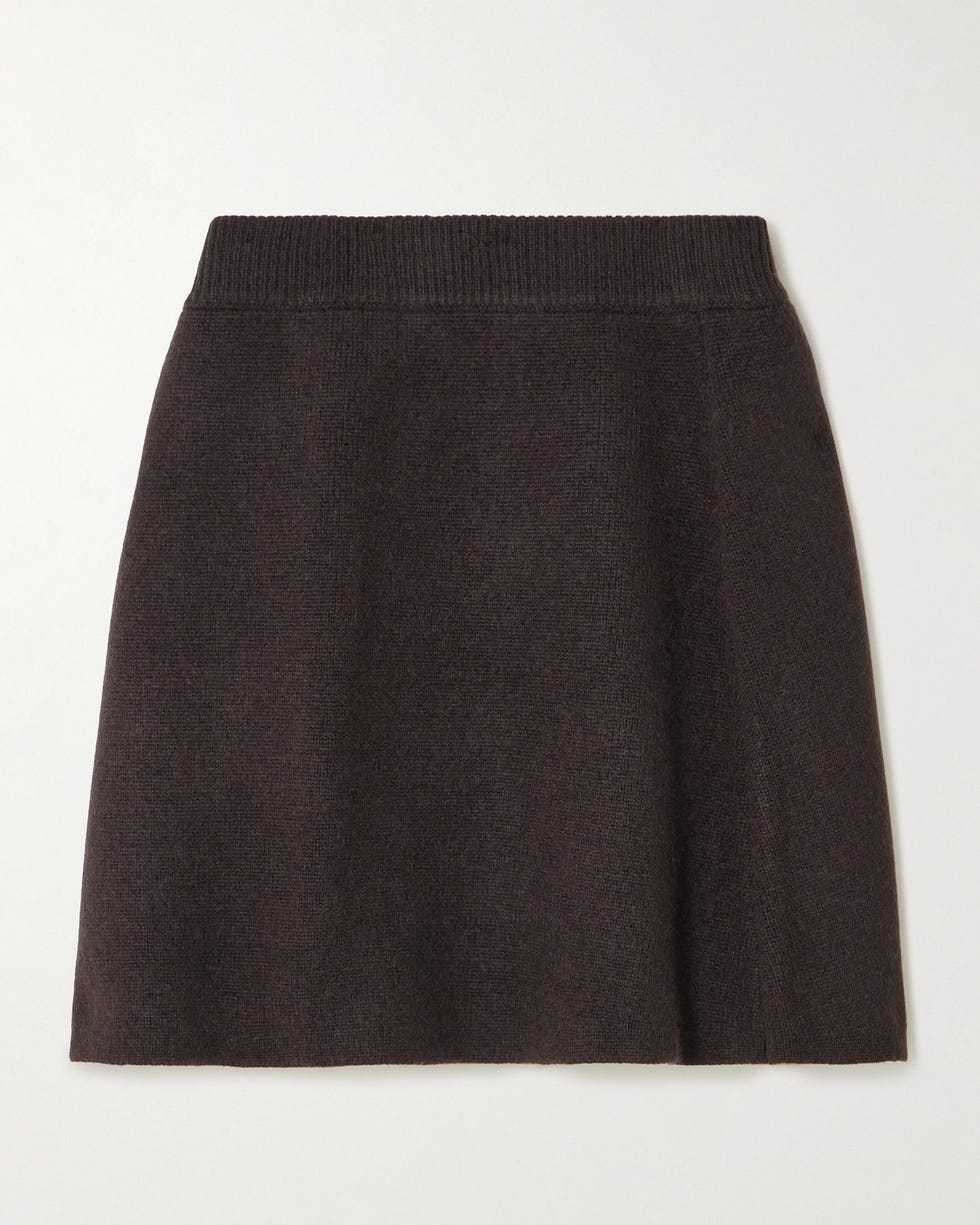 Clare Cashmere Mini Skirt