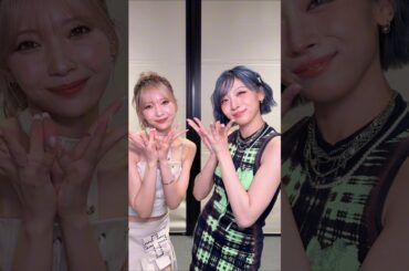 #HANA の #JISOO さんと#らぶえもチャレンジ 🌹💙💃 #MAYUKA #NiziU #WithU #NiziU_NewEmotion #にゅーえも #らぶえも