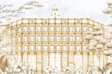 「ディオール バンブー パビリオン」カフェ併設コンセプトストアが代官山に、黄金の竹が彩る庭園付き建築 - ファッションプレス