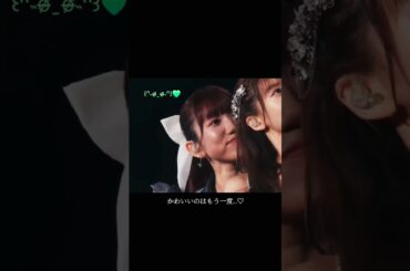 同じチームのメンバーが泣いているのを見てしまったさきさま..反応がとてもかわいい..💚 #山北早紀 #さきさま #さきさまかわいい #i_ris