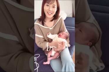 #比嘉愛未さん  #お友達の赤ちゃん