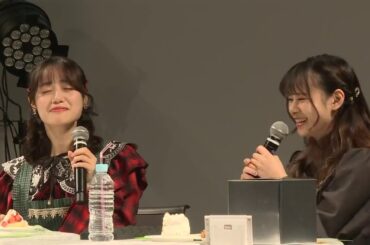 ねるねるねるねを白米にかけて食べる前田佳緒里さん➡共感できない伊藤美来さん・富田美憂さん・観客の方　　　「富田美憂・前田佳織里の“調査のご依頼、お待ちしてます!” 」SPイベント 第2部