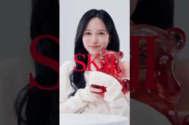 正解は、、、SK-IIのホリデーコフレのキャラクター、ぴてくまでした！ “MINA”肌になれるコフレが勢ぞろい！🎄 #MINA #미나 #ミナ #TWICE #트와이스 #MISAMO