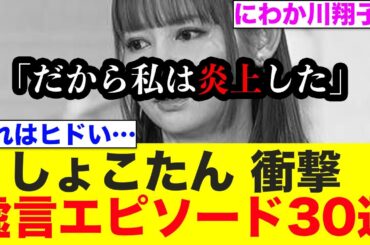 中川翔子の虚言・やらかしエピソード３０選が面白すぎるwww【しょこたん/Nintendo Switch 2/虚言癖まとめ】
