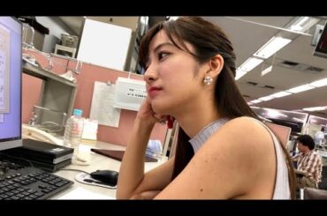 田村真子アナ、衣装に視聴者ヒヤリ…「スタッフ注意して」　前傾姿勢でのハプニングに「胸元危ない」「ひやひやする」騒然