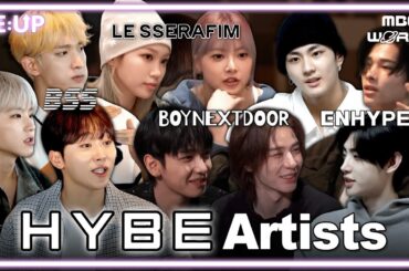[Sub] HYBE Artists Compilation🤩 | HYBE family in their luxury building #HYBE #Kpop