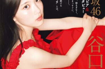 櫻坂46・谷口愛季、『グラビアチャンピオン』表紙＆巻頭超ロンググラビアに登場 座長を務めた「BACKS LIVE!!」について語る